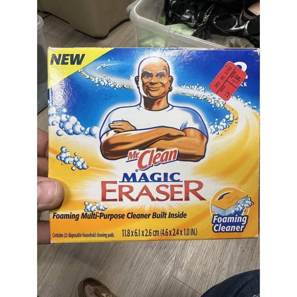 Discontinued  Mr. Clean Magic‎ Eraser Foaming Sponge, All Purpose Cleaner
